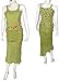 Skirt Top Set Georgette Embroidery Womens Casual Sundresses Size P (skts087)