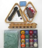 Pool Table Accessory Kit With Modern Style Ball Set