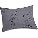 Calvin Klein Home Bamboo Flower Standard Sham, Hyacinth