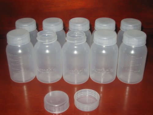 Ameda Breastmilk Bottles 4oz 10 Pack