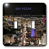 Las Vegas - Las Vegas The Strip - Light Switch Covers - double toggle switch