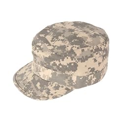 Universal Camo Nylon / Cotton Ripstop BDU Patrol Cap