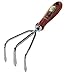Jackson Professional Tools 1983700 Chrome Plated Cultivatorwood Handle