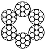 Eigenschaften Firma EDE-Großeinkauf  / DRAHTSEILRING, VERZINKT 3 MM X 30 MTR.