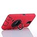 Galaxy Note 4 Case, Honeycase Military Extreme-Duty Shockproof Rugged Hybrid Armor Case Cover With Belt Clip Holster Rotating Kickstand and Screen Protector for Samsung Galaxy Note 4 (Red)