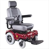 Heavy Duty Rear Wheel Drive Power Chair Color: Blue