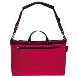 Solid Red Reisenthel Expandable Travel Shopper Bag - 2 Bags in One