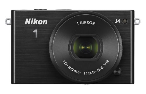 Nikon 1 J4 Digital Camera with 1 NIKKOR 10-30mm f/3.5-5.6 PD Zoom Lens (Black) (Discontinued by Manufacturer)