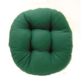 BAR STOOL CHAIR PAD HUNTER EMERALD GREEN by Barnett Products Co.