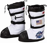Kids NASA Astronaut Childs Space Costume Boot Covers M Boys Medium
