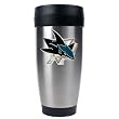 San Jose Sharks NHL Stainless Steel Travel Tumbler -Primary Logo by Great American Products