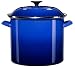 Le Creuset Enamel-on-Steel 6-Quart Covered Stockpot, Cobalt