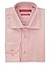 Gino Valentino Men's Dress Shirt Pure Cotton Spread Collar Barrel Cuff