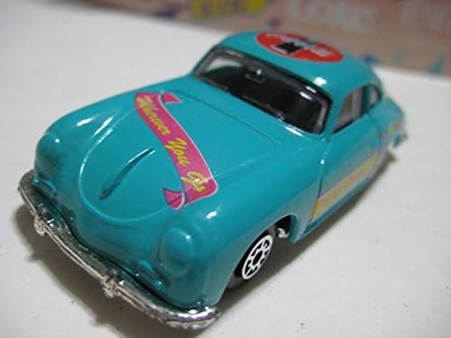 Edocar Coca-Cola (Netherlands Turquoise Porsche 356A Coupe Diecast 75-mm Nib