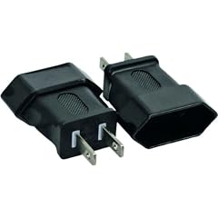 InLine Netzadapter USA, US-Stecker 2pin auf Euro-Buchse