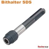 Profi SDS Magnet-Bithalter (magnetisch mit Schnellwechselfunktion, fuer SDS-Plus Anschl�sse)von "fischer-Net"