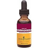 Herb Pharm Certified Organic Ashwagandha Extract for Energy and Vitality - 1 Ounce