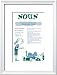 Noun Framed Art Poster Print, 17x22