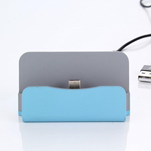 TKHOT USB 3.1 Type-C Charger Docking Stand Station Cradle Charging Sync Dock for Samsung Huawei Xiaomi /Zuk Z1/Meizu Pro 5 (BLUE )