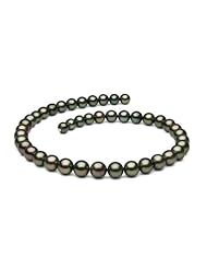 Tahitian Pearl Necklace: 8.1-10.9mm AA/AA+