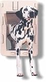 Medium White Quick Fit Pet Door