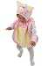 Mullins Square Pig Baby Costume, Pink - 6-18 Months