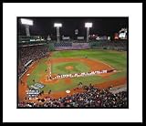 2004 Boston Red Sox MLB Framed 8x10 Photograph World Series Game 1 Flag
