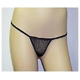 Ladies Fishnet / Mesh G-String V Back Thong ONE SIZE (Click for color choices)