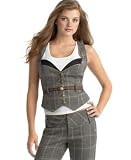 Guess - GUESS? Tabitha Plaid Vest