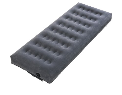 Grand Canyon Velour G&auml;stebett EINZELBOX, Grau, 198x76x20