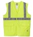 Dickie's VE201AY High Visibility Yellow ANSI Class 2 Utility Vest
