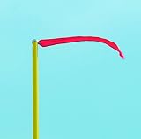 Football Red Wind Direction Streamers