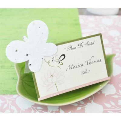 Please Be Seeded Butterfly Plantable Seed Place Cards (set Of 60) Picture