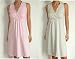 Silk Chiffon Trim Maternity Nursing Night Dress