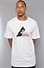 LRG The Game Tight Tee in White,T-shirts for Men