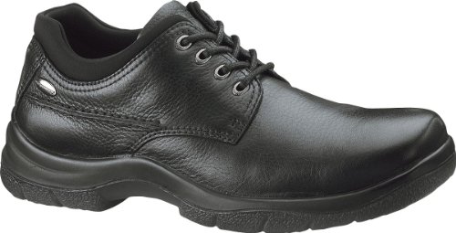 Hush Puppies Men's Resolve Oxford,Black,10 XW US