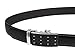 Imperial Men's Ratchet Leather Dress Belt (silver black)