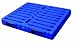 Vestil PLPS-WD Plastic Pallet and Skid, 8800 lbs Capacity, 48" Length, 40" Width, 6" Height