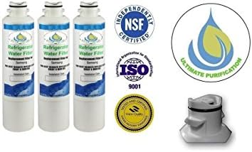 3 Pack Ultimate Purification (TM) Compatible to Samsung DA29-00020B Water Filter Replacement / Fits HAF-CIN/EXP, DA29-00020A, DA2900020B, HAF-CIN, HAFCIN, DA-97-08006A, DA-97-08006A-B, DA-97-08006B