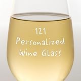 Handwritten Stemless Wine Glass