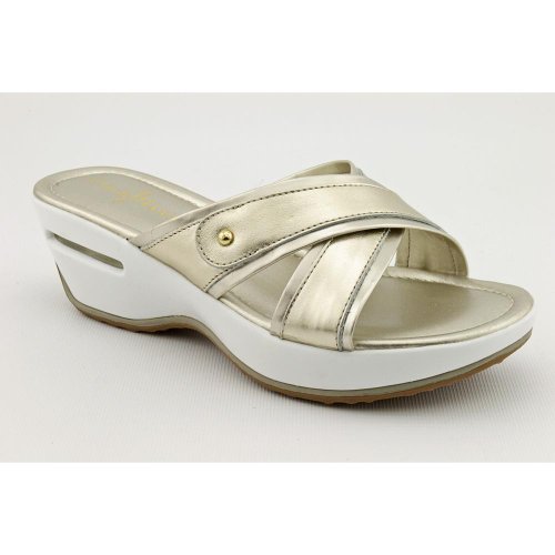 Cole Haan Sandals Cole Haan Air Teresa Slide Womens Size 7.5 Gold Leather Slides Sandals Shoes