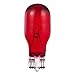 Philips 416040 Landscape Lighting 4-Watt T5 12-Volt Red Wedge Base Light Bulb, 2-Pack