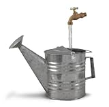 Basic Galvanized Watering Can Fountain
