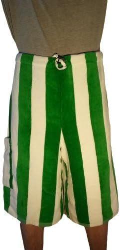Showels Men's Small Long Green and White