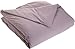 Amazon Brand – Pinzon Lightweight Cotton Flannel Duvet Cover - Full/Queen, Lavender