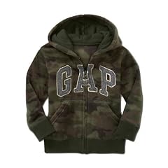 GAP - Fleece Hoodie Jacke - Army Camouflage aus USA (98-104 (US 4))