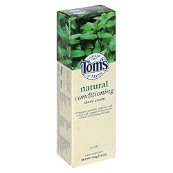 Tom's of Maine  Conditioning Shave Cream, Natural, Mint, 3.6 oz (102 g) (Pack of 4)