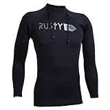 IMAGE OF Rusty Men's Plus One Surftop, Black, Small