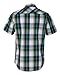Burnside Mens Plaid Short Sleeve Shirt-B9202