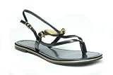 KYLE Patent Leather Thong Sandals by Classified